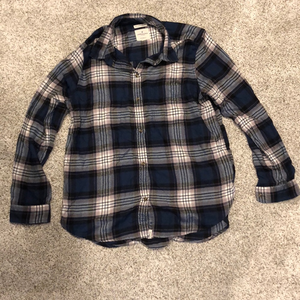 Boyfriend cut button up from American Eagle